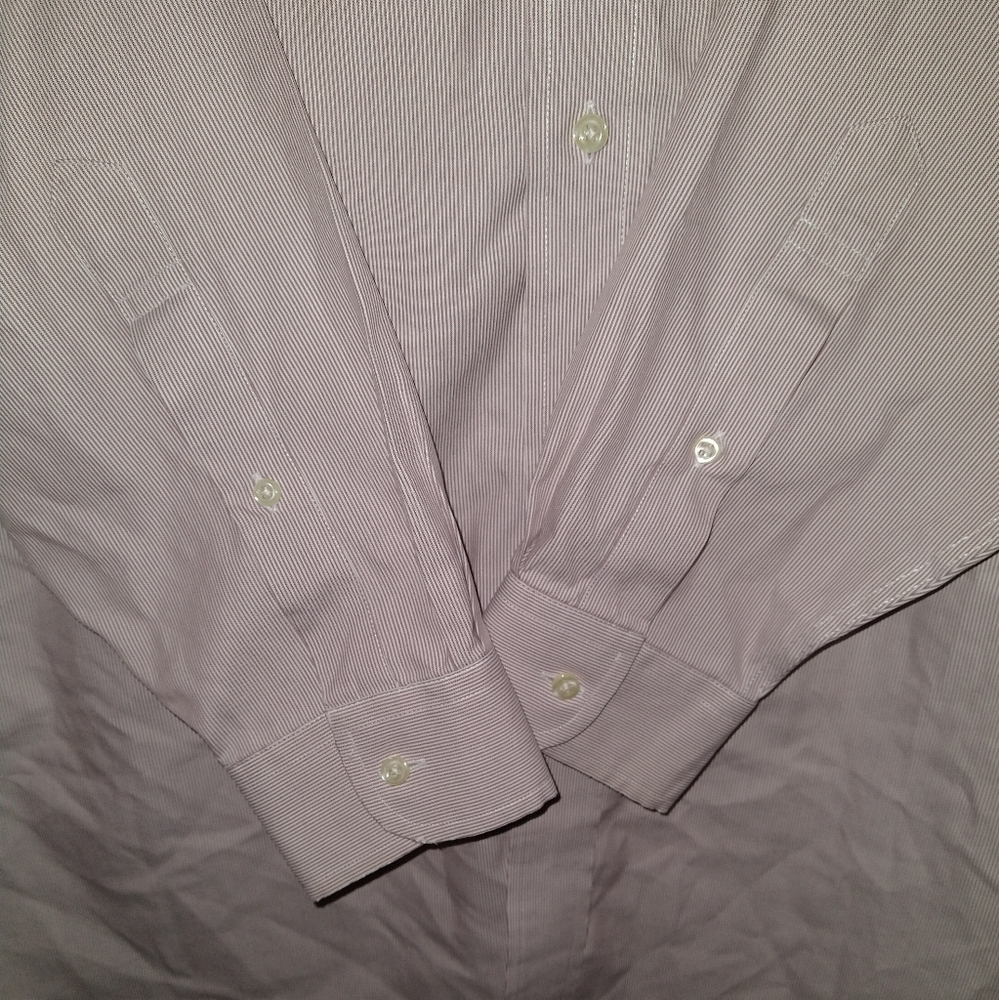 Jos A Bank Traveler's Collection Tailored Fit Button Up Shirt Men's 18-32. - Picture 3 of 5